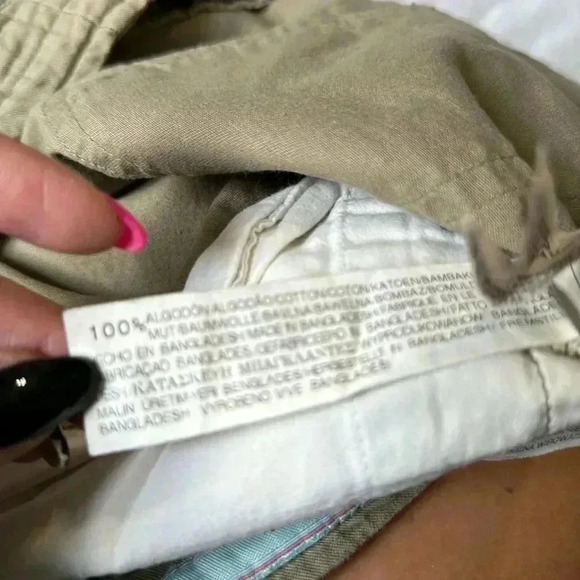 Zara TRF Capri Crop Pants Drawstring waist and bottom Size Medium - Picture 7 of 7